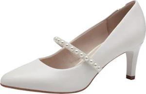 Tamaris 1-22424-44 100 White Pumps