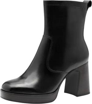 Tamaris ANTIshokk, ANTIslide, TOUCH-IT aus Leder Stiefelette ANTIshokk