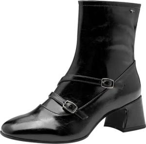 Tamaris ANTIshokk, ANTIslide, TOUCH-IT mit Blockabsatz Stiefelette ANTIshokk