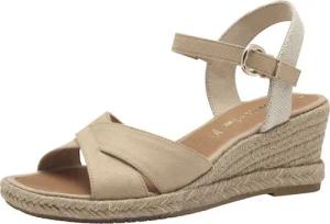 Tamaris ANTIslide mit Schließe Keilabsatz 1-28367-42 Plateausandaletten ANTIslide