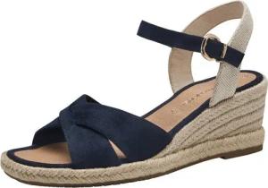 Tamaris ANTIslide mit Schließe Keilabsatz 1-28367-42 Plateausandaletten ANTIslide