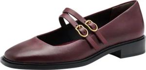 Tamaris ANTIslide, TOUCH-IT aus Leder kein Absatz Riemchenballerina ANTIslide