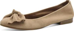 Tamaris Ballerina, Blockabsatz, Businessschuh, Schlupfschuh hat eine schmale Form