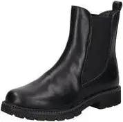 Tamaris Chelsea Boots Damen schwarz