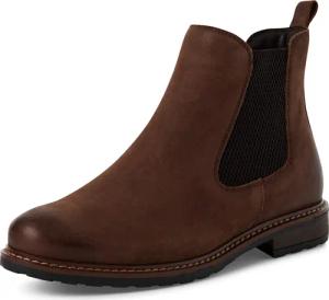 Tamaris Chelseaboots, Blockabsatz, Stiefelette, Businesschuh, Schlupfboots, Anziehlasche