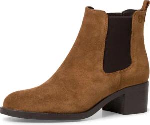 Tamaris Chelseaboots, Blockabsatz, Stiefelette, Businessschuh in schmaler Form