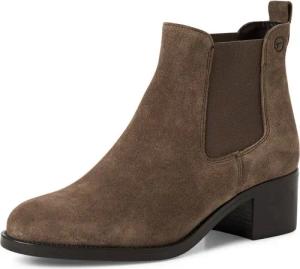 Tamaris Chelseaboots, Blockabsatz, Stiefelette, Businessschuh in schmaler Form
