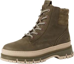 Tamaris COMFORT-Lining, Removable Sock aus Leder Schnürstiefelette COMFORT-Lining