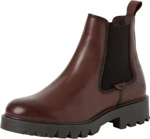 Tamaris COMFORT-Lining, TOUCH-IT aus Leder Blockabsatz Chelseaboots COMFORT-Lining