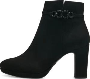 Tamaris High-Heel-Stiefelette mit dezenter Schmuckapplikation