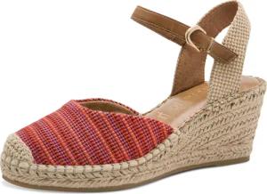 Tamaris Keilsandalette, Plateau, Sommerschuh mit geschlossenem Zehenbereich