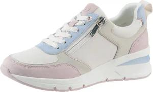 Tamaris Keilsneaker, Freizeitschuh, Halbschuh, Schnürschuh mit Außenreißverschluss