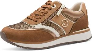 Tamaris Keilsneaker, Freizeitschuh, Halbschuh, Schnürschuh mit Kontrastbesätzen