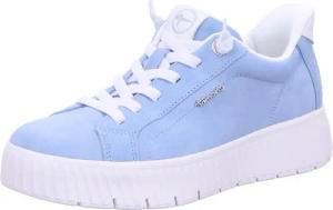 Tamaris Leder Lt Blue Schnürschuh