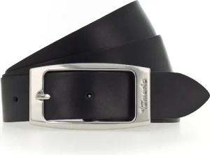 Tamaris Ledergürtel mit glänzender Schließe in tollen Basic-Farben