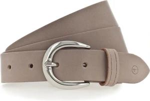 Tamaris Ledergürtel mit glänzender silberfarbener Schließe