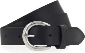 Tamaris Ledergürtel mit glänzender silberfarbener Schließe