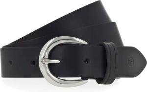 Tamaris Ledergürtel mit glänzender silberfarbener Schließe