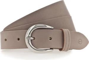 Tamaris Ledergürtel mit glänzender silberfarbener Schließe