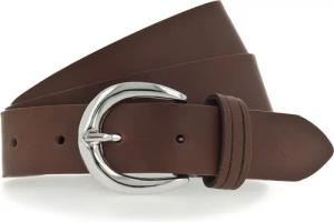 Tamaris Ledergürtel mit glänzender silberfarbener Schließe