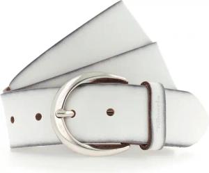 Tamaris Ledergürtel mit Logoschriftzug auf der Gürtelschlaufe, Basic-Style