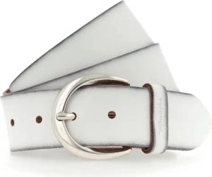 Tamaris Ledergürtel mit Logoschriftzug auf der Gürtelschlaufe, Basic-Style