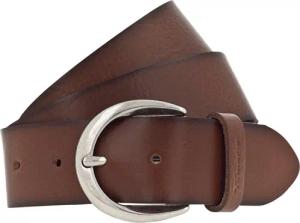 Tamaris Ledergürtel mit Logoschriftzug auf der Gürtelschlaufe, Basic-Style