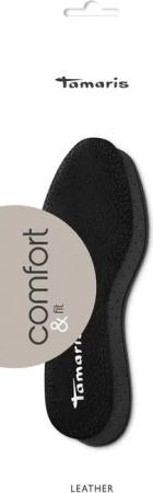 Tamaris Ledersohlen Leather - schwarze Ledersohle