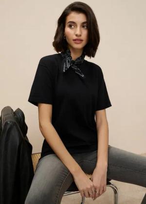 Tamaris Oversize-Shirt in Longform mit abgerundetem Saum