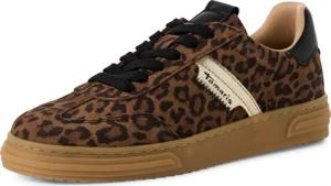 Tamaris Plateausneaker, Freizeitschuh, Halbschuh, Schnürschuh im angesagten Animal Look