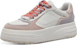 Tamaris Plateausneaker, Freizeitschuh, Halbschuh, Schnürschuh mit gepolstertem Schaftrand