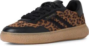 Tamaris Plateausneaker, Freizeitschuh, Halbschuh, Schnürschuh mit Kontrastbesatz