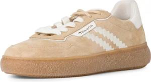 Tamaris Plateausneaker, Freizeitschuh, Halbschuh, Schnürschuh mit Kontrastbesatz