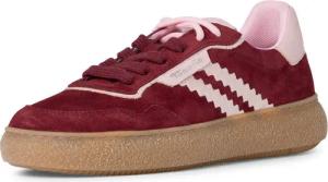 Tamaris Plateausneaker, Freizeitschuh, Halbschuh, Schnürschuh mit Kontrastbesatz