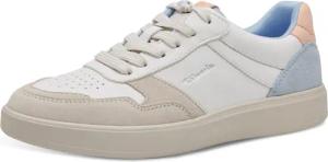 Tamaris Plateausneaker, Freizeitschuh, Halbschuh, Schnürschuh mit Kontrastbesätzen