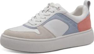 Tamaris Plateausneaker, Freizeitschuh, Halbschuh, Schnürschuh mit Kontrastbesätzen