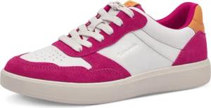Tamaris Plateausneaker, Freizeitschuh, Halbschuh, Schnürschuh mit Kontrastbesätzen