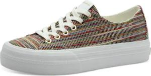 Tamaris Plateausneaker, Freizeitschuh, Halbschuh, Schnürschuh mit Logo an der Ferse