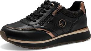 Tamaris Plateausneaker, Schnürschuh, Halbschuh, Freizeitschuh mit Außenreißverschluss