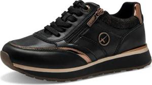 Tamaris Plateausneaker, Schnürschuh, Halbschuh, Freizeitschuh mit Außenreißverschluss