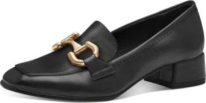 Tamaris Pumps, Blockabsatz, Businesschuh, Slipper mit goldfarbenem Schmuckelement