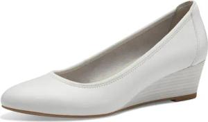 Tamaris Pumps, Keilabsatz, Halbschuh, Schlupfschuh mit komfortablem Elastikeinfass