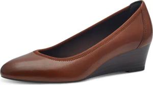 Tamaris Pumps, Keilabsatz, Halbschuh, Schlupfschuh mit komfortablem Elastikeinfass
