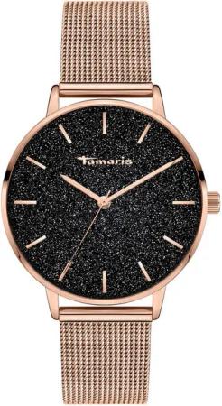 Tamaris Quarzuhr Shiny Sparkle Edelstahl