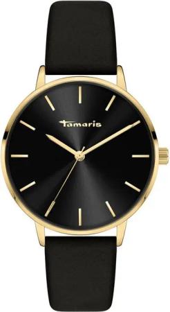 Tamaris Quarzuhr The Modern Classic Echtleder