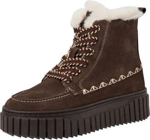 Tamaris Removable Sock aus Leder kein Absatz 1-26260-45 Winterstiefelette Removable Sock