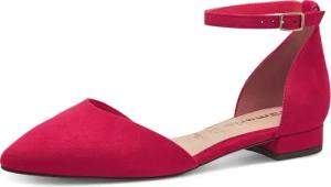 Tamaris Riemchenballerina, Blockabsatz, Sandalette, Abendschuh mit verstellbarem Riemchen