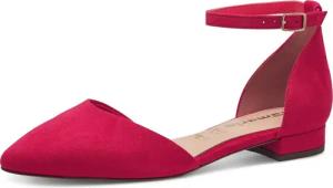 Tamaris Riemchenballerina, Blockabsatz, Sandalette, Abendschuh mit verstellbarem Riemchen