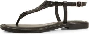 Tamaris Riemchensandale, Sandalette, Sommerschuh, Festtagsschuh, funkelnde Strasssteinchen