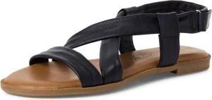 Tamaris Riemchensandale, Sommerschuh, Sandalette mit Klettverschluss am Riemchen